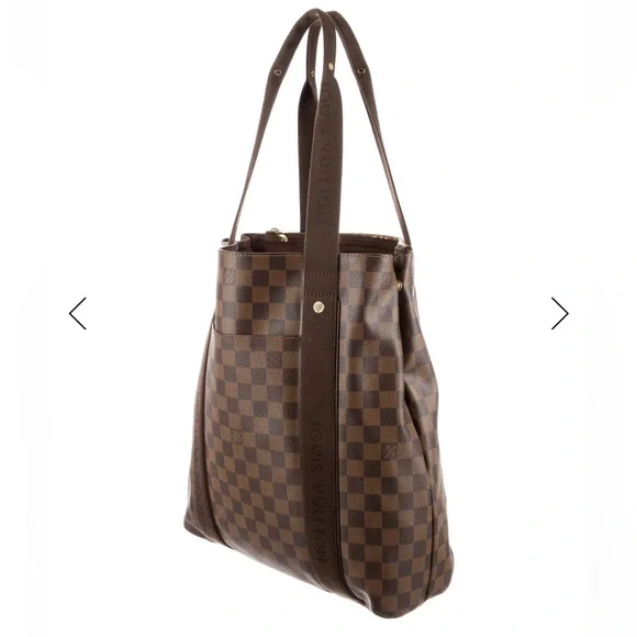 VINTAGE Louis Vuitton Classic Damier Large Tote Bag - Picture 4 of 10